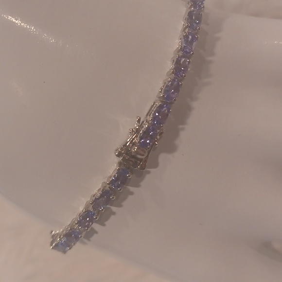 Colleen Lopez Tanzanite Tennis Bracelet NEW - Picture 5 of 11